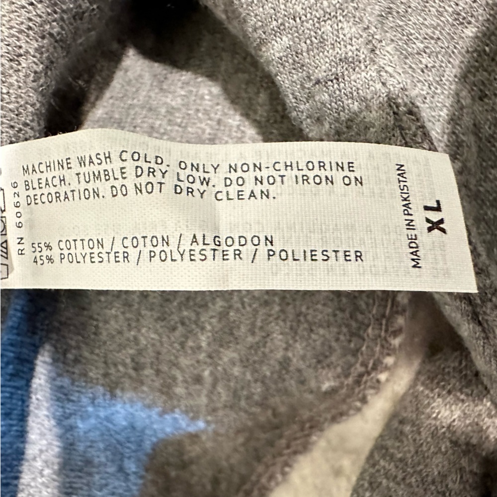 New L.A.T. Surfing Skeleton Beer Bottle Grey Hoodie Size XL - Picture 8 of 8